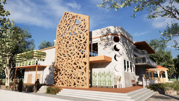 make 3d architectural models and rendering