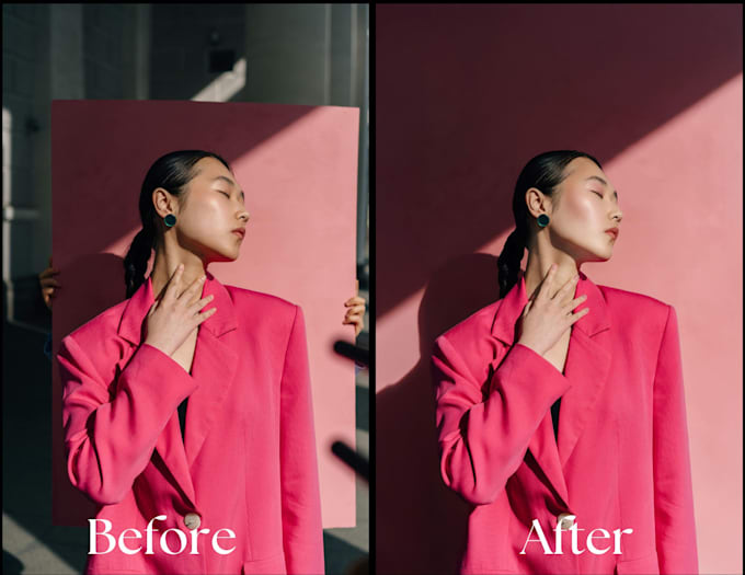 do professional fashion image retouching