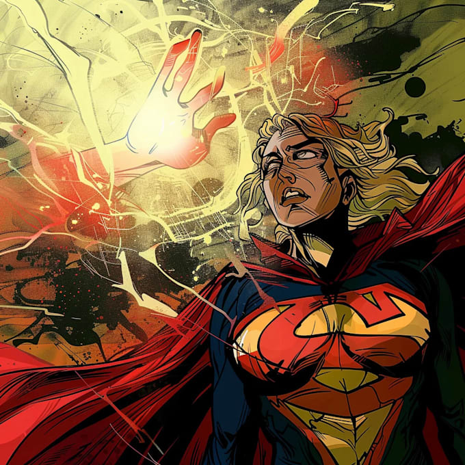 design comic book art and comic book illustration