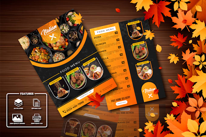 Food Menu File Do professional restaurant menu, menu design, food menu design by Art ...
