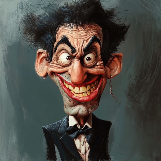 draw caricatures for couples, families, weddings