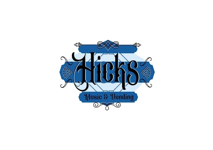 design hicks music vending logo
