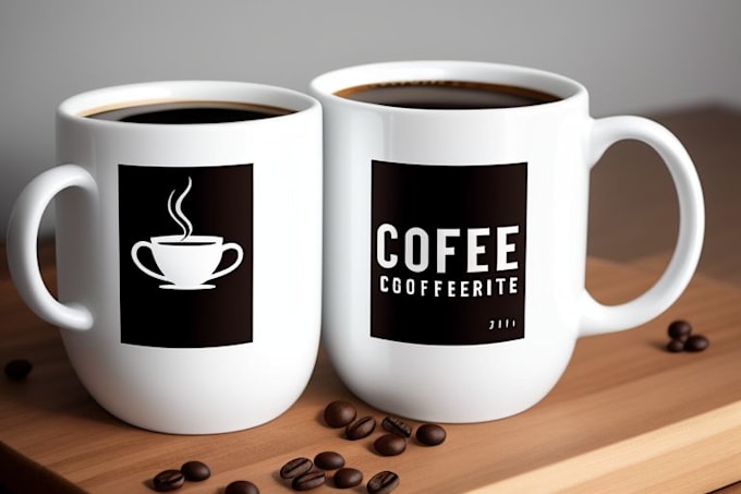 create unique custom coffee mug design