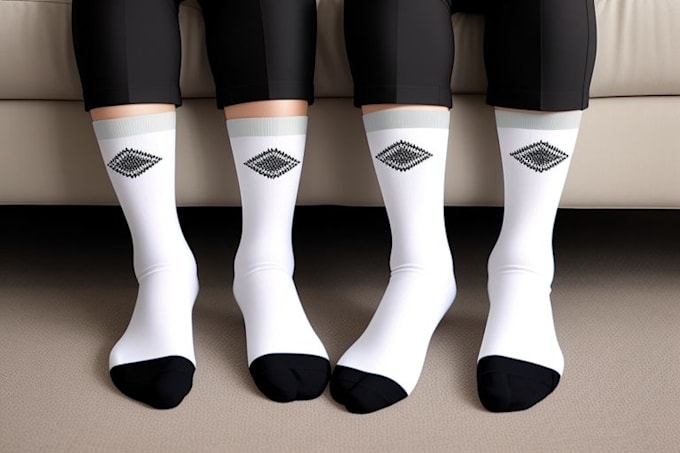 create unique socks design and custom socks design