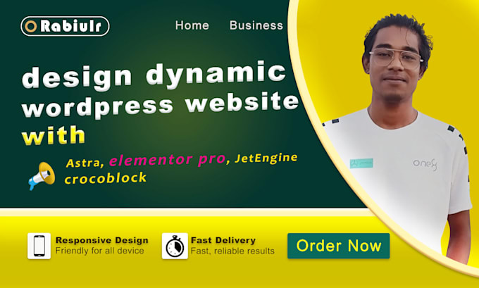 build dynamic directory or listing wordpress website with elementor, crocoblock