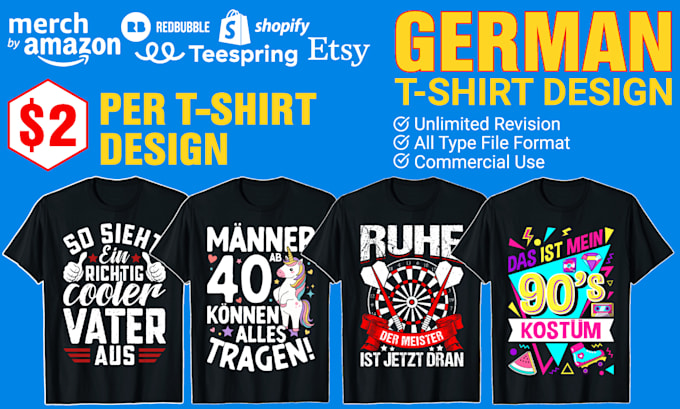do german tshirt design