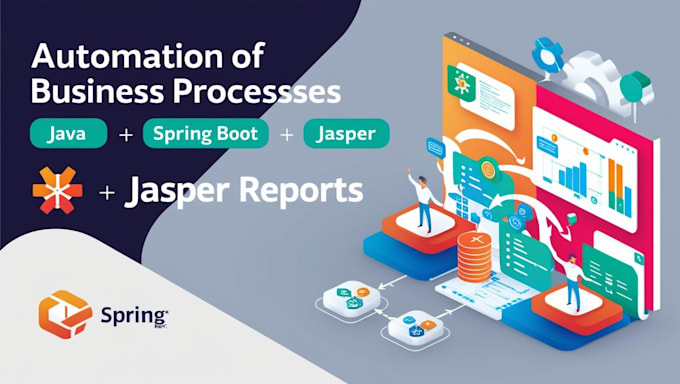 automate business processes with java, spring boot, and jasper reports