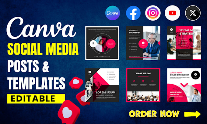 be your expert canva designer for flyers, reels and posts