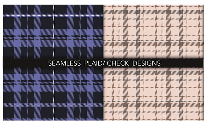 do seamless check, plaid, stripe pattern design