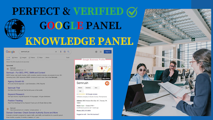 build perfect google knowledge panel or knowledge graph for business verified