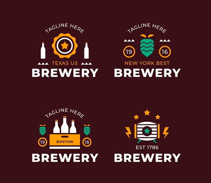 make awesome logo for beer and beverage