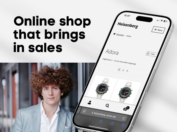 develop an amazing woocommerce onlineshop for you