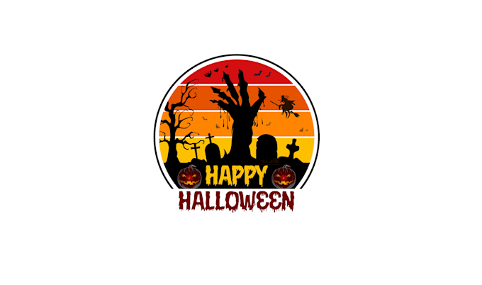 create creative and good looking spooky logo design