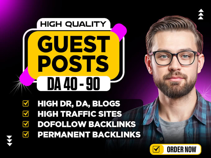 get unique guest post articles with white hat permanent SEO backlinks