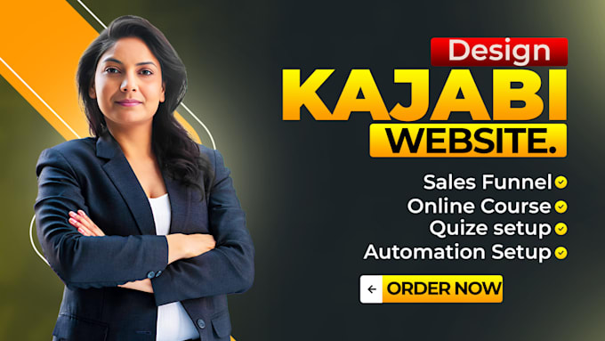 make kajabi landing page, sales funnel online course, and email integrations