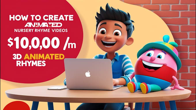 Create 3d kids learning videos, nursery rhymes for youtube animation ...