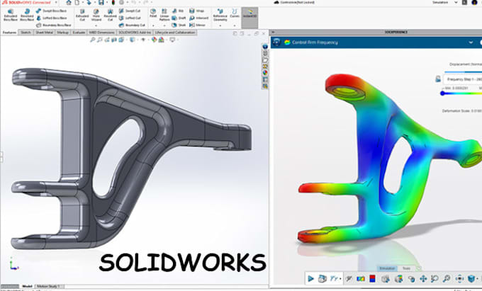 Do 3d modeling and make 2d drawings in solidworks by Ahmadfaraz866 | Fiverr