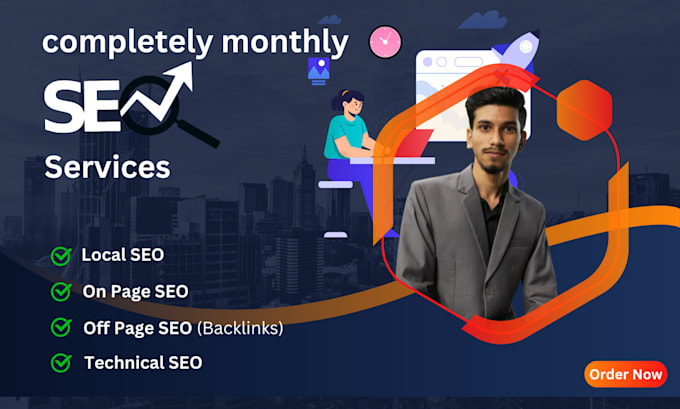 do complete SEO service including on page off page and technical