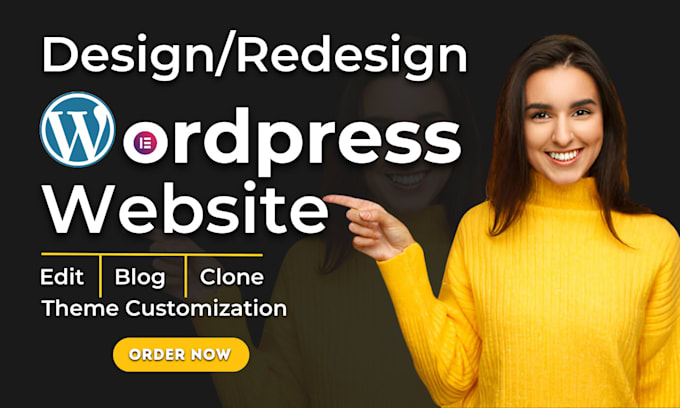 design, redesign wordpress website, website development, wordpress website edit