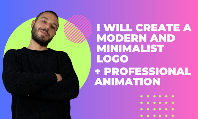 design a premium minimalist logo and professional animation