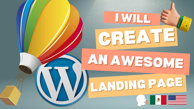 Create an awesome landing page for your business by Hgomezc | Fiverr