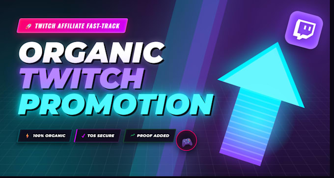 promote your twitch stream for live viewers and affiliate growth