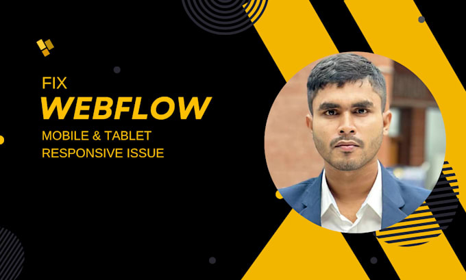 fix tablet and mobile responsive issue in webflow