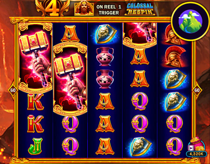 design stunning slots game graphics