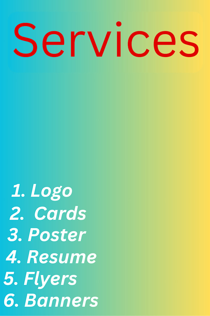 specialize in graphic design and creative thinking, blending