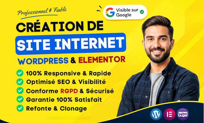french site, création de site internet wordpress, migrer, copier et réparer