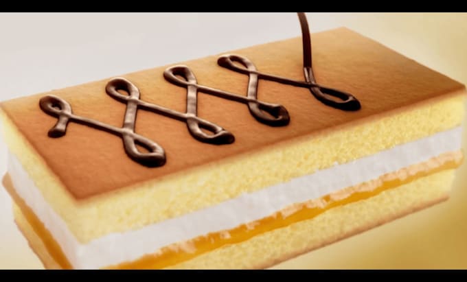make realistic 3d food, snacks, cheese and restaurant menu model with animation