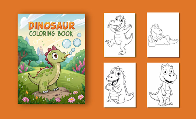 creating stunning coloring book covers and interiors for KDP