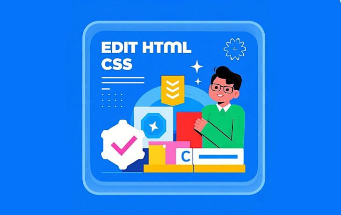 Expertly edit and optimize your html css web page by Jacquinchen | Fiverr