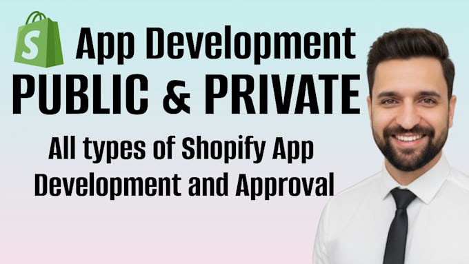 create a custom shopify app for you