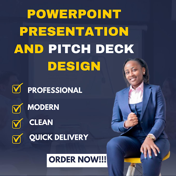 Design powerpoint presentation and investor pitch deck by Phoebe_mu ...