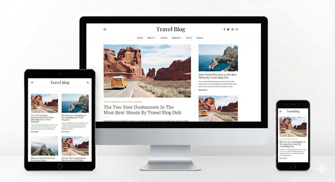 fully responsive website design for your need