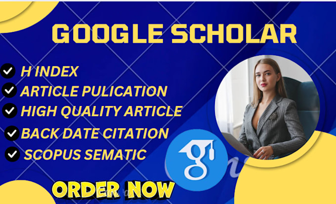 write and publish in google scholar index jornal