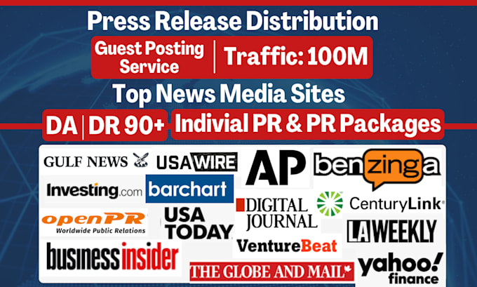 Distribute pr news article high da premium guest posting, seo guest ...
