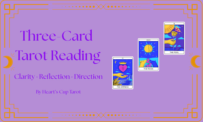 pull three tarot cards and send you a reflective, intuitive message