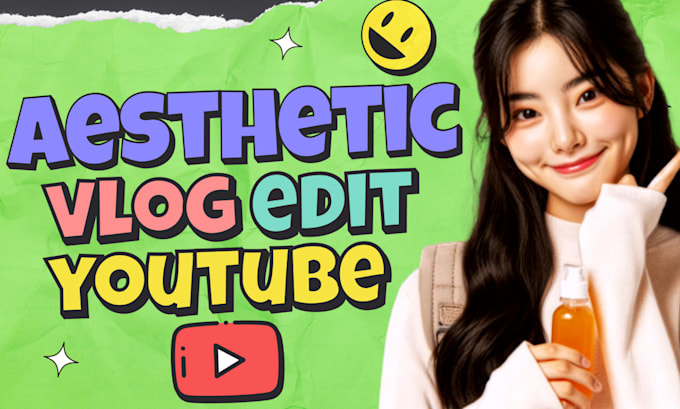do aesthetic vlog video editing for youtube