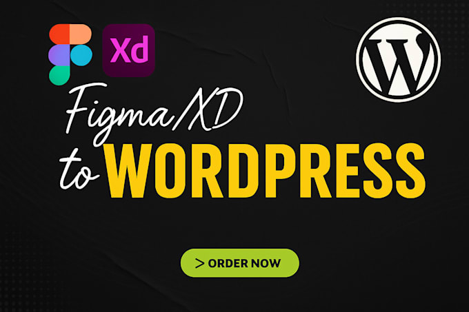 convert sketch, xd, PSD, figma to wordpress website