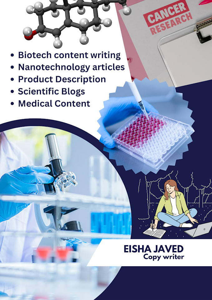 write engaging biotech and nanotech content