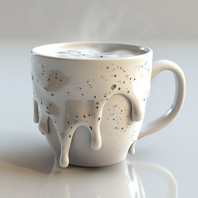 create a custom coffee mug design or coffee cup design