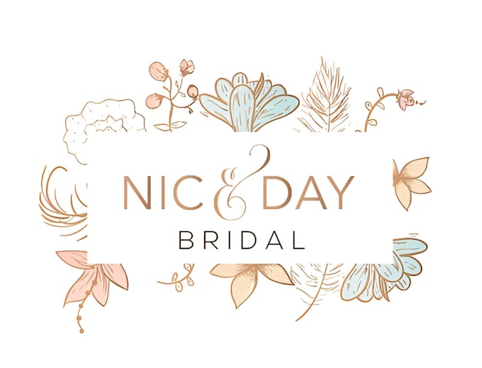 do custom wedding monogram, wedding logo or initials design