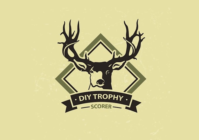 create a unique hunting logo for do it yourself scorer