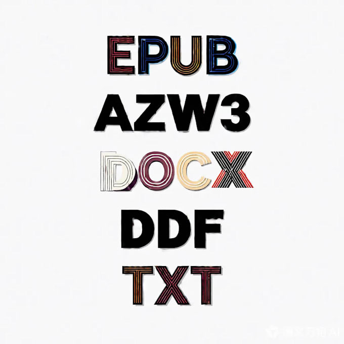 convert between various ebook formats