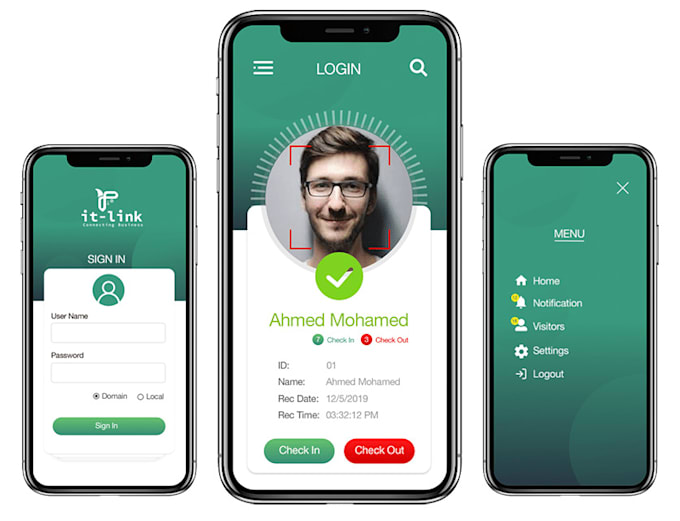 make facial recognition app, face and voice verification, liveness detection app