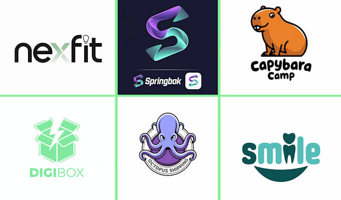 design modern logo fast delivery