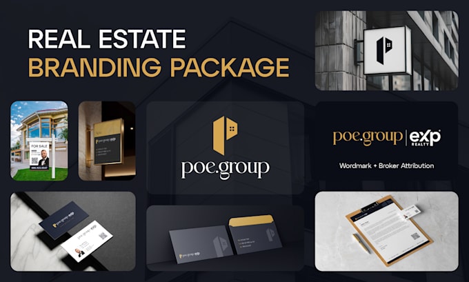 create a logo and branding package for real estate