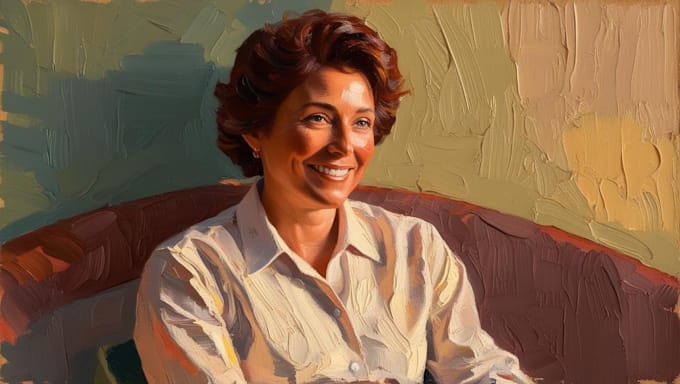 paint digital oil portraits
